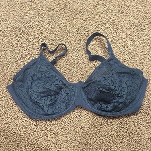 Chantelle Lace Bra in Deep Blue